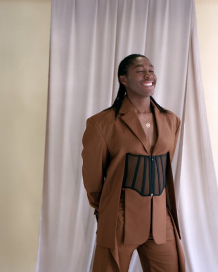Suit, by Rich Mnisi; jewellery, Semenya’s own.