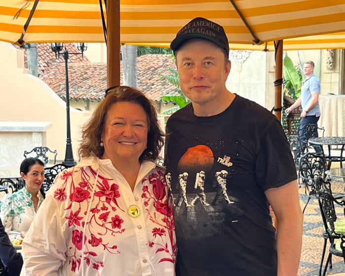 Gina Rinehart makes ‘significant investment’ in Elon Musk’s SpaceX