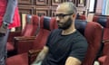Tigran Gambaryan waits to face prosecution for tax evasion and money laundering at the federal high court in Abuja, Nigeria