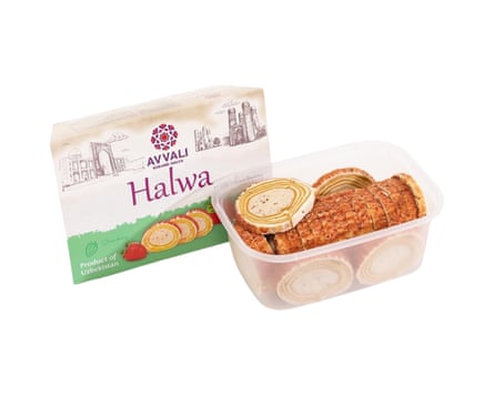 Uzbek Qoqand Halwa with Strawberry, Traditional Sweet Dessert, 250g