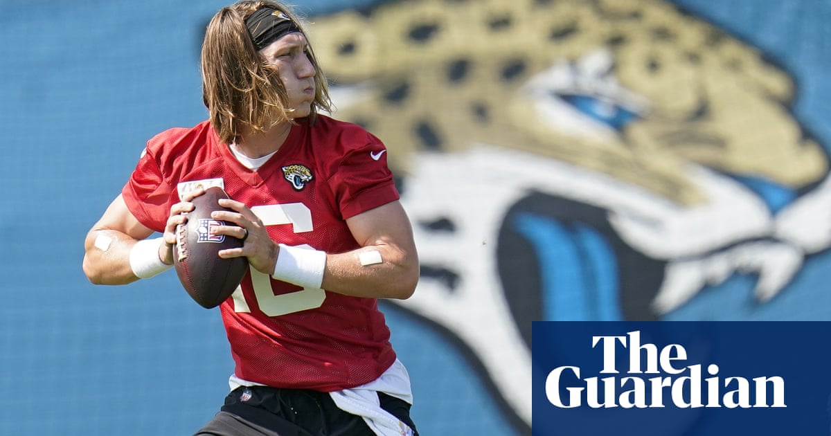 No 1 Draft Pick Trevor Lawrence Signs 36 8m Rookie Contract With Jaguars Jacksonville Jaguars The Guardian Trevor Lawrence National Championship 2022 Jersey
