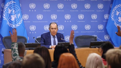 Any annexed territory will have Russia's ‘full protection’, says Sergei Lavrov – video