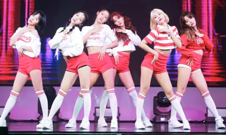 ‘Tthere’s a kind of precariousness that female stars have to live with’: South Korean girl group AOA.