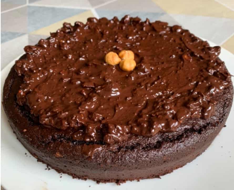 Stefano Biondi’s chocolate cake.