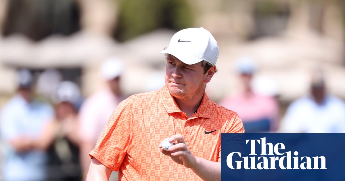 ‘I’m not the brightest but I know how to play golf’: Robert MacIntyre on major ambitions, the Masters and nappy duty
