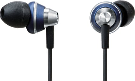 The Panasonic Ergo Fit earbuds.