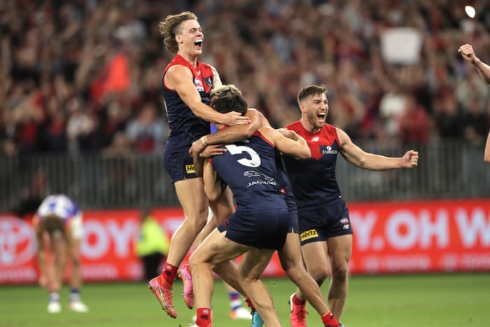 Afl 2021 Grand Final Demons Beat Bulldogs To Break Premiership Drought As It Happened Sport The Guardian