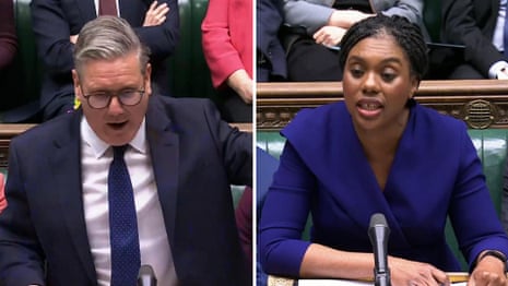 Keir Starmer and Kemi Badenoch clash on UK supreme court ruling over trans debate โ video | UK news | The Guardian