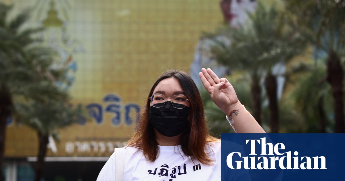 Thai student accused of mocking king with crop top protest denied bail