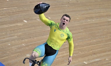 Matthew Richardson reclamó un espectacular oro en sprint masculino.