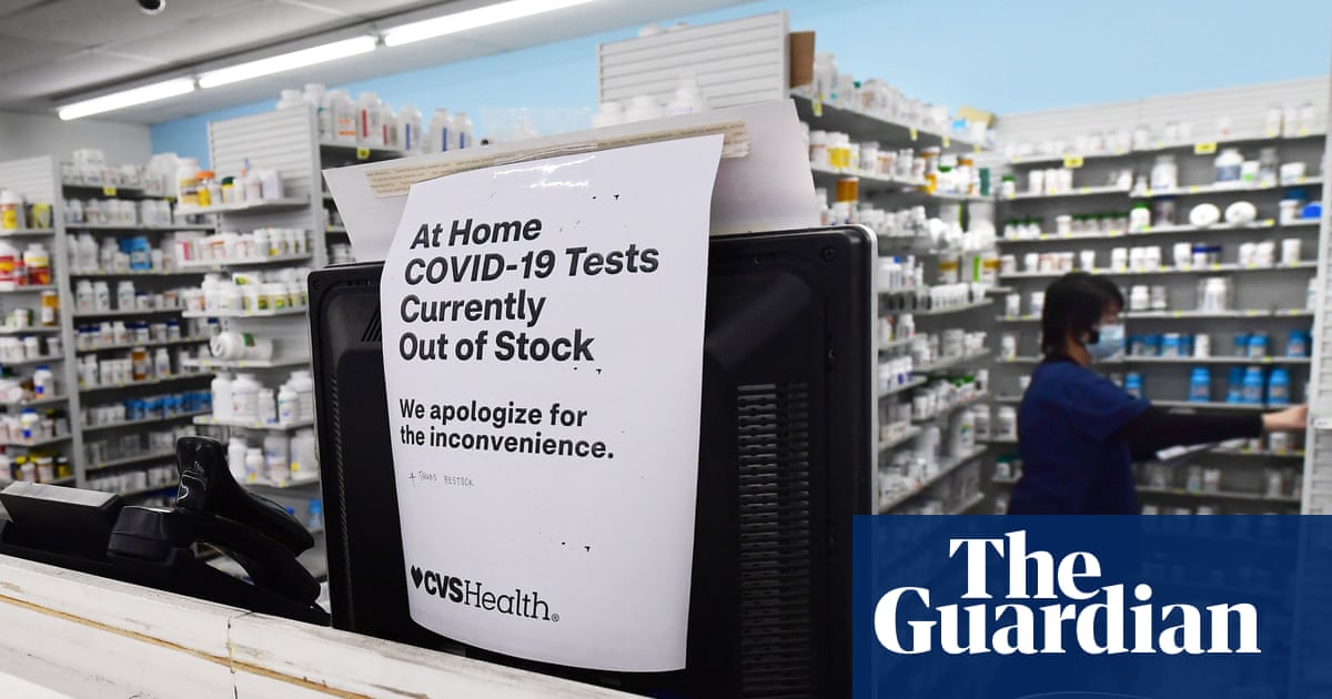 Biden administration launches website for free at-home Covid tests a day early – The Guardian