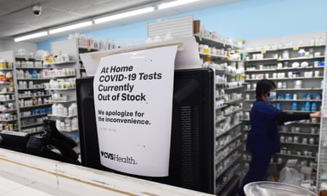 At-home tests have been out of stock in many pharmacies across the country, but Americans can now order free kits from CovidTests.gov.