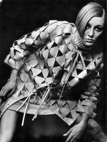 paco rabanne metal dress 1960s Lot 148