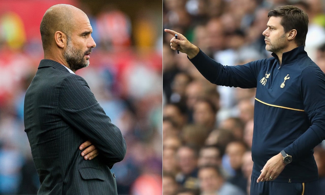 Risultati immagini per KLOPP GUARDIOLA POCHETTINO SOLSKJAER