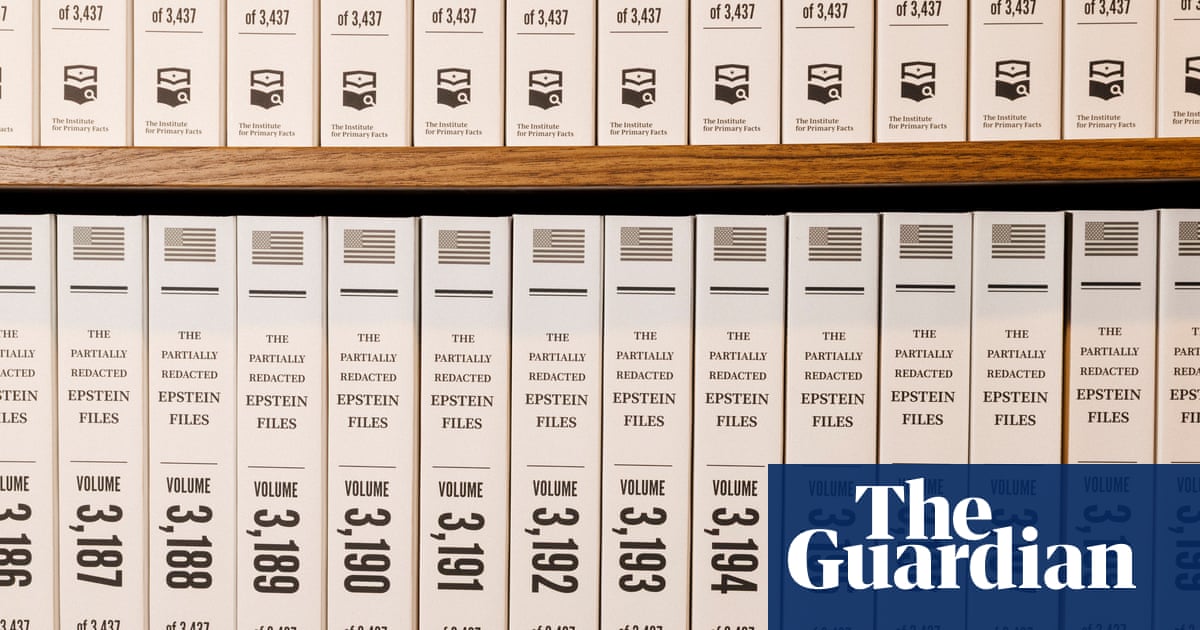 An Epstein ‘reading room’ is showing 3.5m printed-out files. Why does it feel like a troll?