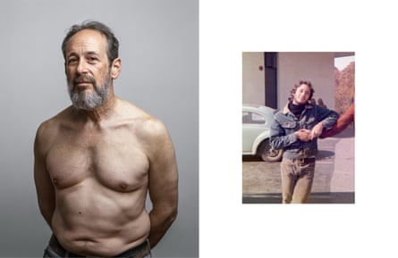 ‘Despite the title The Boys, it’s not intentionally male’ … Rick Schatzberg, in a self-portrait made with the help of his wife Marilyn focusing and releasing the shutter.