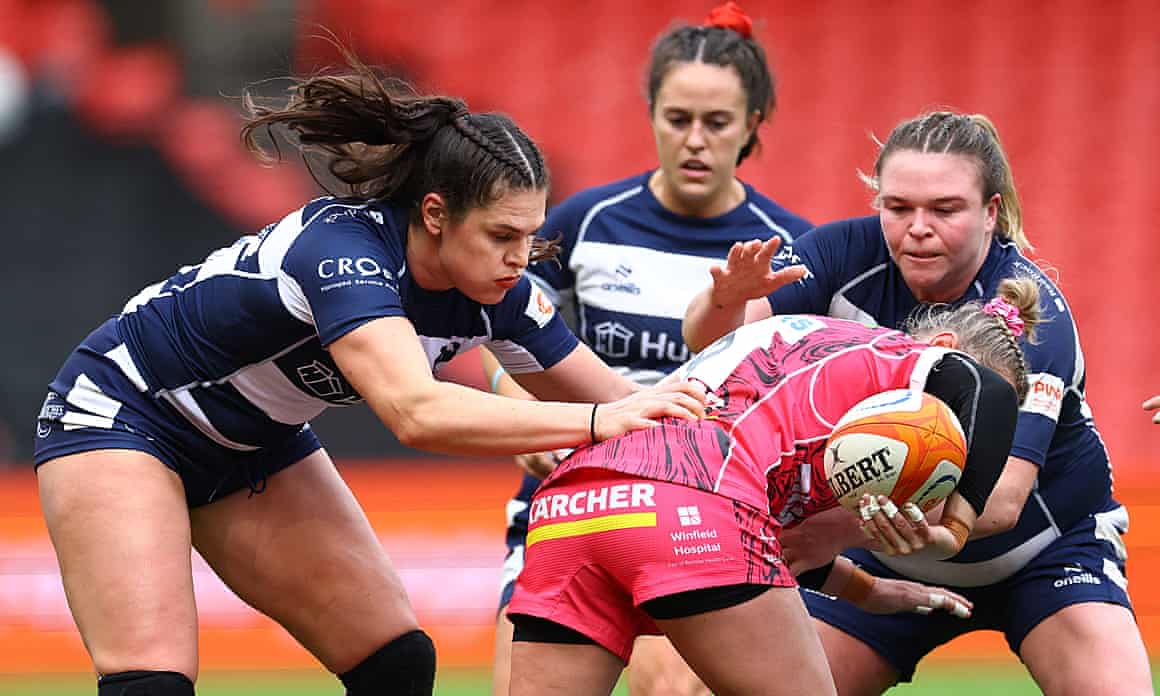 Ilona Maher made a short cameo appearance for Bristol against Gloucester-Hartpury.