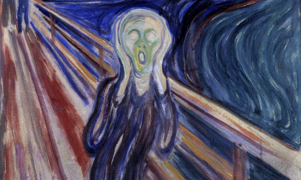 Munch’s The Scream was stored by thieves in a van painted like a Batmobile.