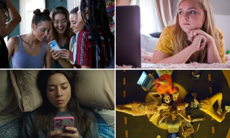 Clockwise from top left - Skate Kitchen, Eighth Grade, Assassination Nation and Ingrid Goes West.