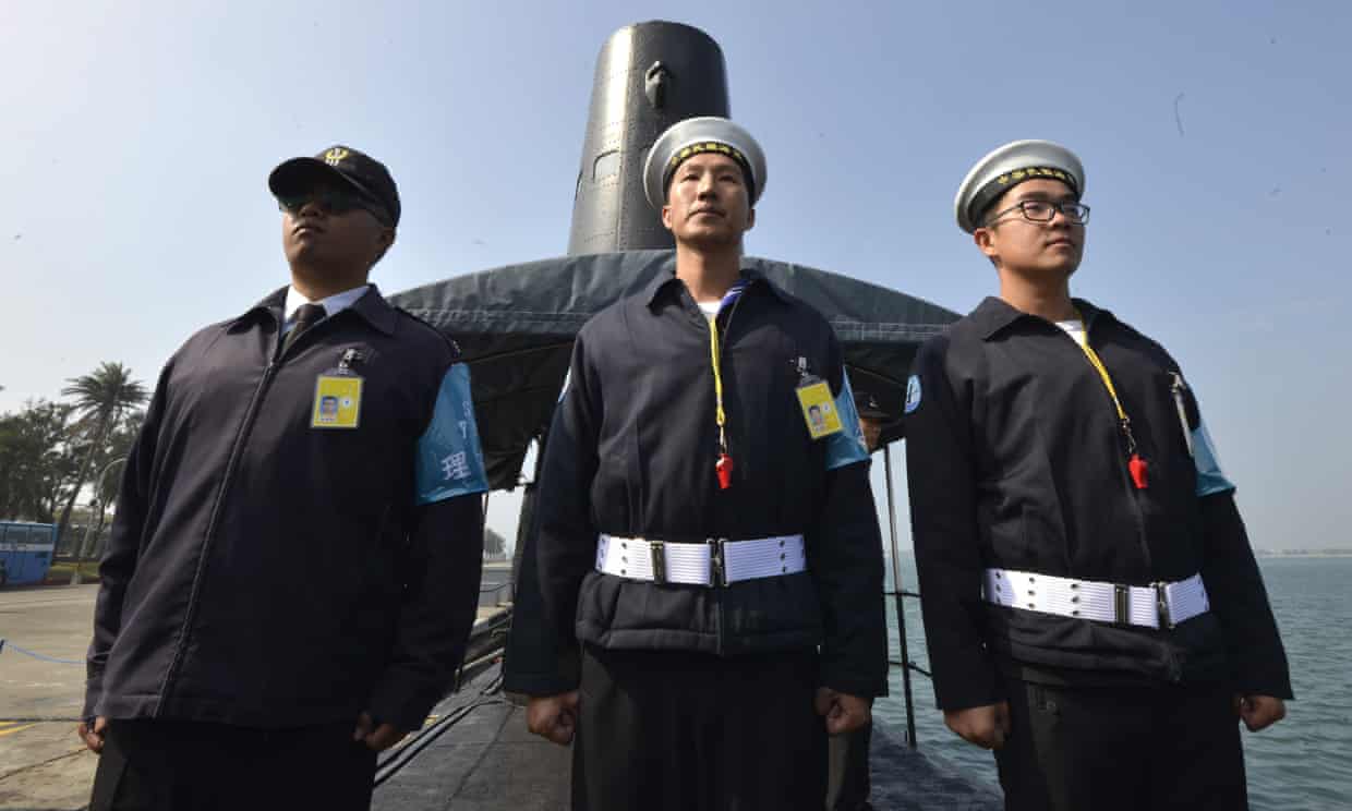 Taiwanese sailors
