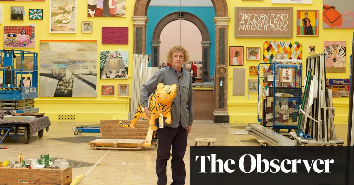 Grayson Perry, God, and a teddy named Measles sum up UK life in the Covid era