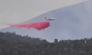 A water bombing airplane