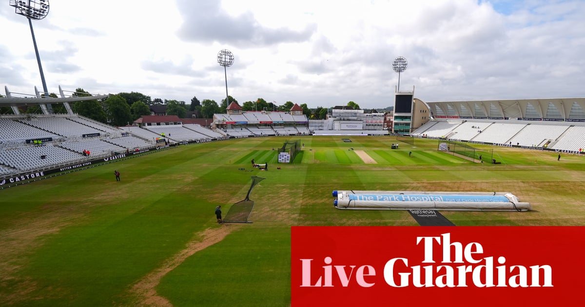 England v Zimbabwe: first men's cricket Test, day one live