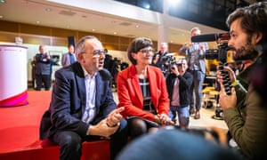 Norbert Walter-Borjans and Saskia Esken