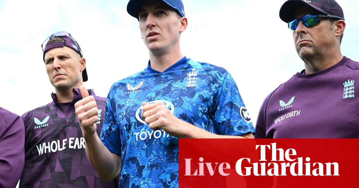 England v West Indies: first men's one-day cricket international live