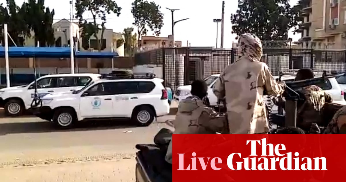 UK evacuates British embassy staff and families from Sudan in wake of ‘significant threats’ – as it