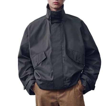 H&M funnel-neck jacket