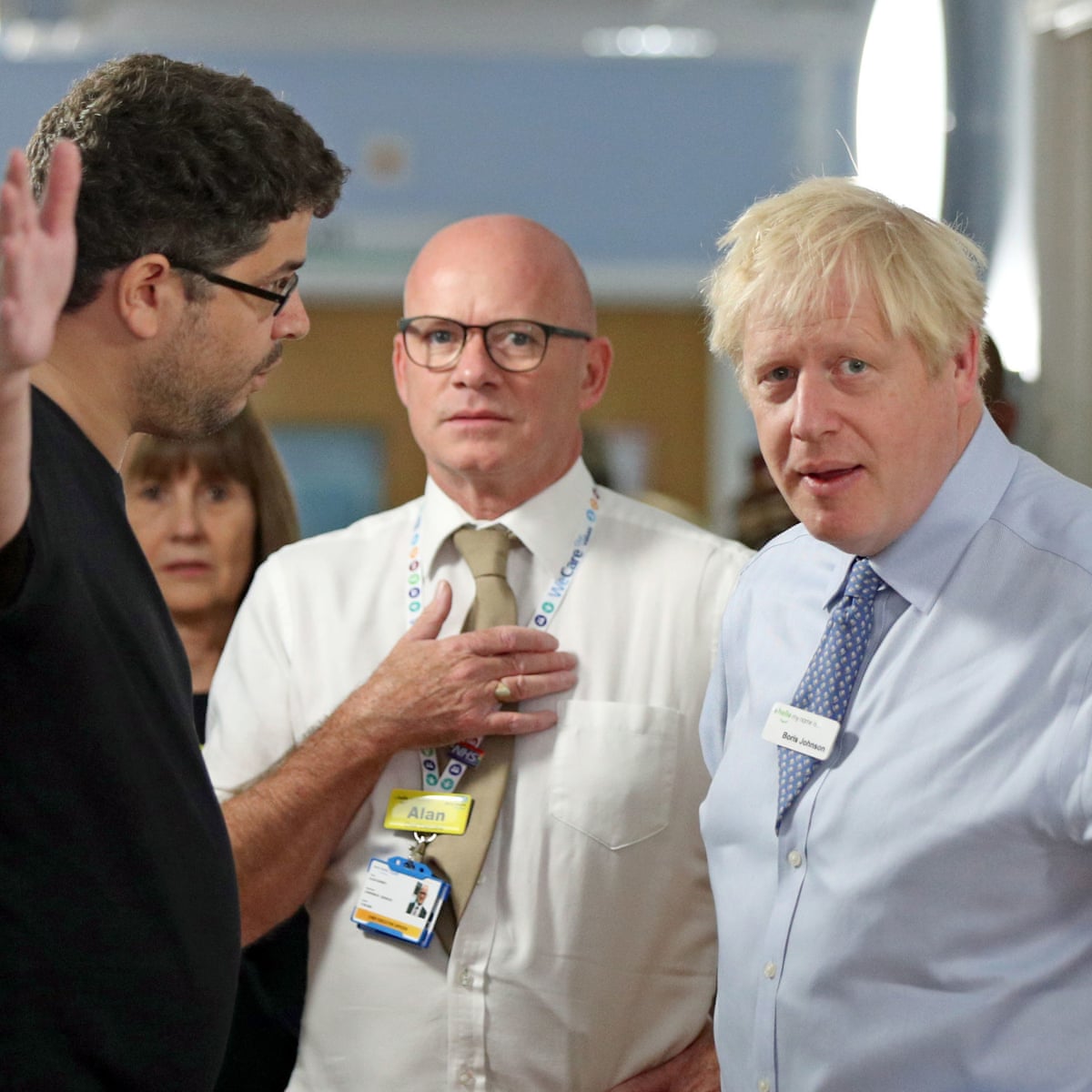Daughter Of Boris Johnson Hospital Heckler Very Much Better Politics The Guardian
