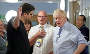 Daughter Of Boris Johnson Hospital Heckler Very Much Better Politics The Guardian