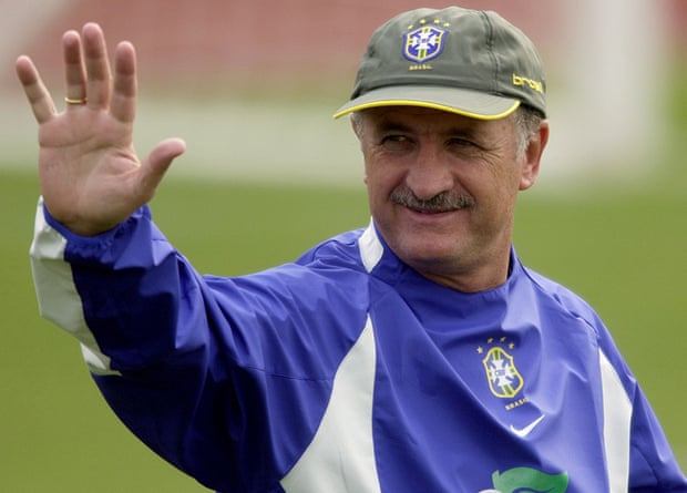 The art of international football management – by those who’ve done it | World Cup 3 Luiz Felipe Scolari at the World Cup in 2002.