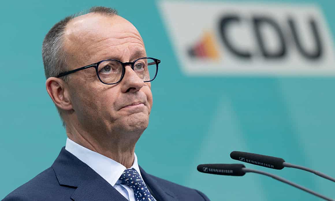Friedrich Merz, of Germany’s Christian Democrats