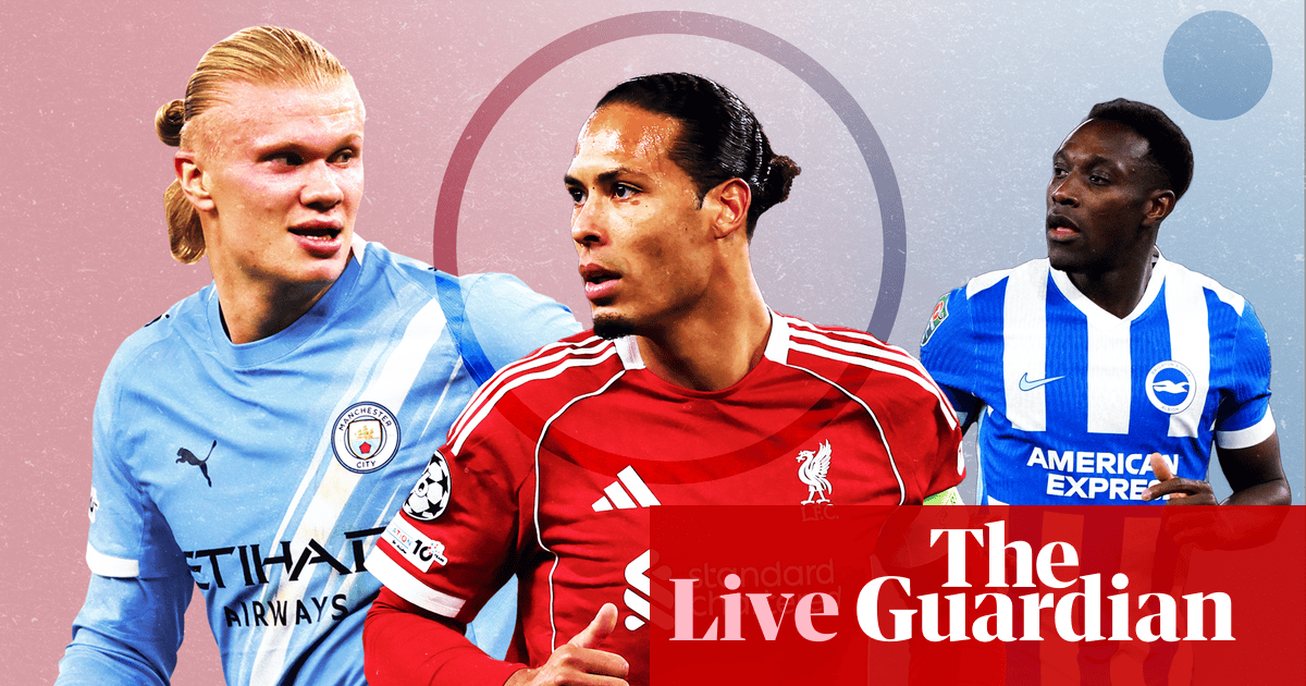 Liverpool travel to Manchester City, Premier League buildup and more – matchday live