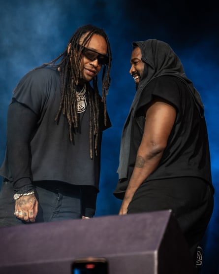 Ty Dolla $ign and Kanye West.