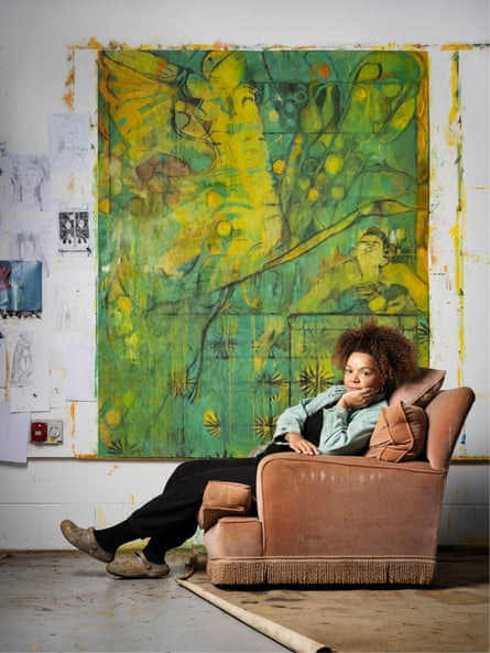 Christina Kimeze at her studio.