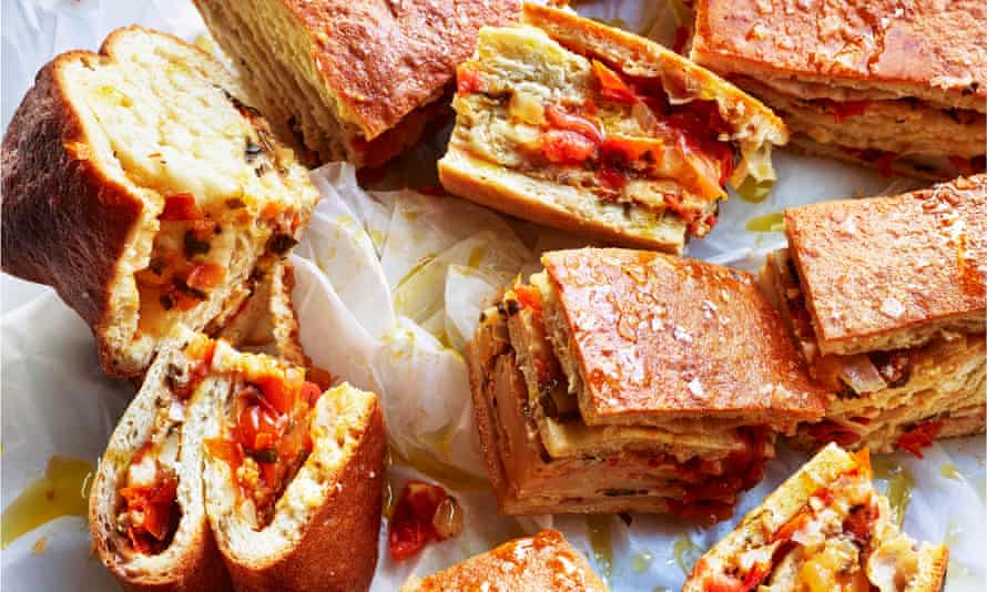 Sicilian lasagne bread by Ben Tish.