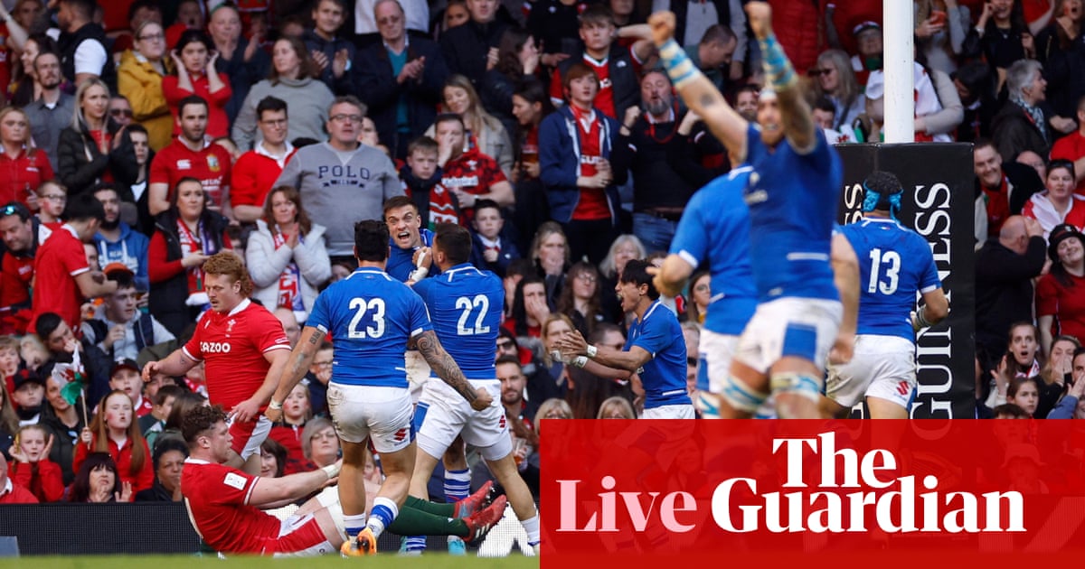 Wales 21-22 Italy: Six Nations 2022 – live!