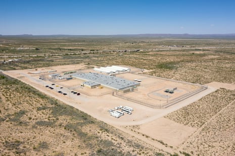 West Texas Detention Facility, Sierra Blanca, Texas.