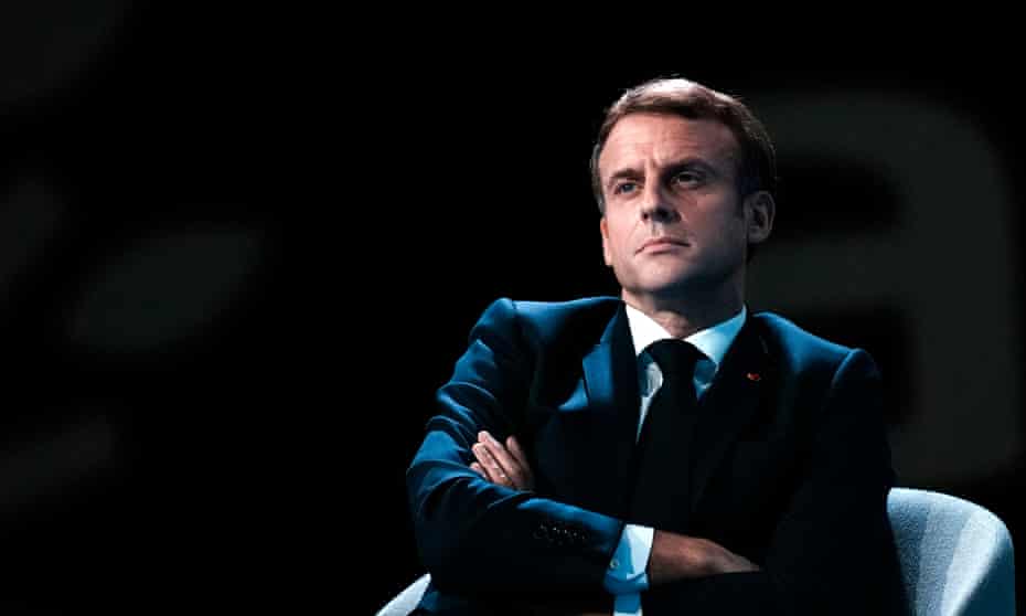 French president Emmanuel Macron.