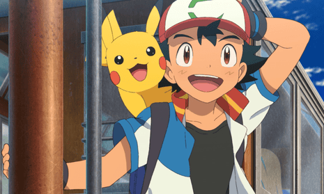 Ash and Pikachu in Pokémon the Movie: The Power of Us.