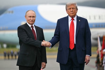 Putin and Trump in Alaska.