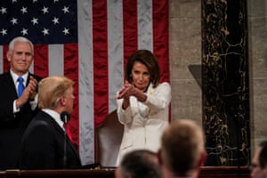 This image of Pelosi, lips pursed in an arch smiled, eyes locked on Trump, applauding during the 2019 State of the Union address ripped across social media as the ultimate “clapback”.