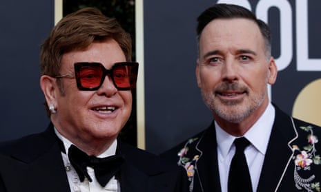  Elton John and David Furnish, who married in 2005.