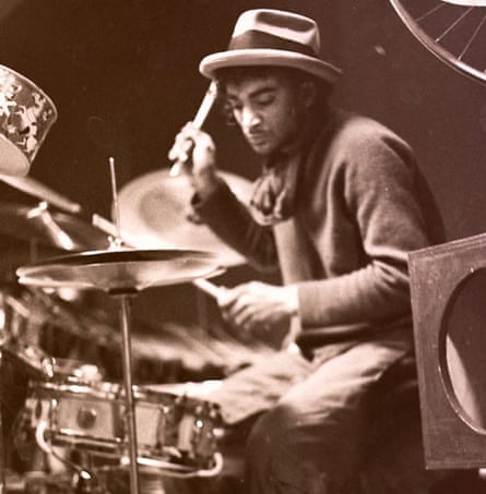Singh drumming in the 1970s