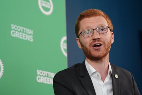 Ross Greer, the Scottish Green co-leader.