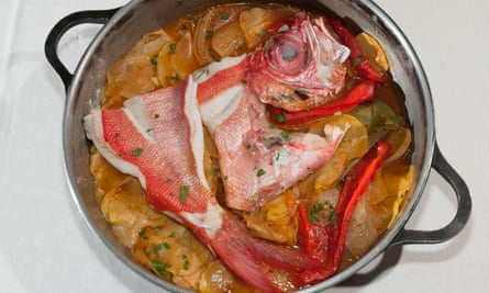 Fish stew at d’Berto