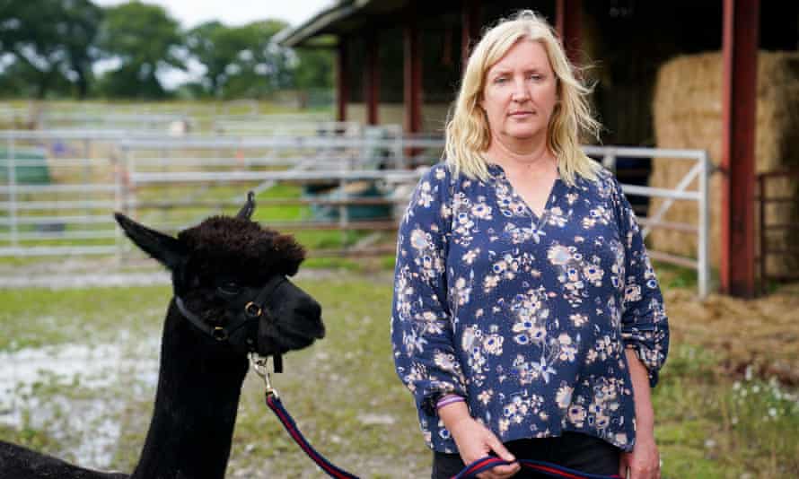 Geronimo with owner Helen Macdonald